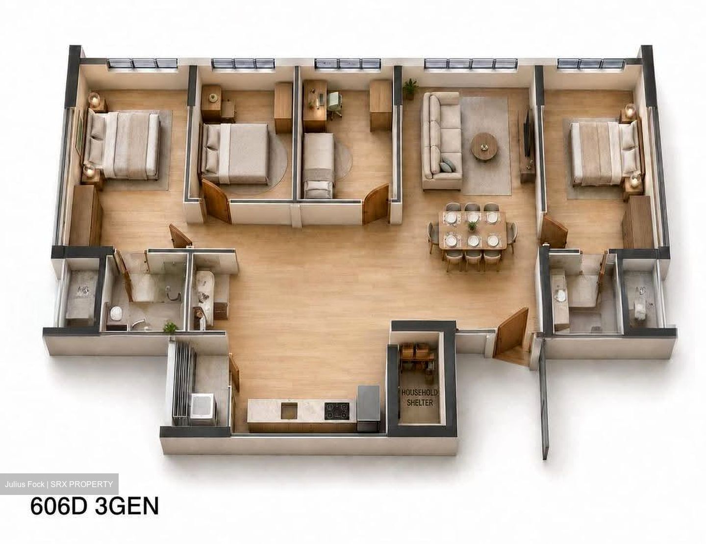 Tampines Street 61 (Tampines), Multi Generation #610870471